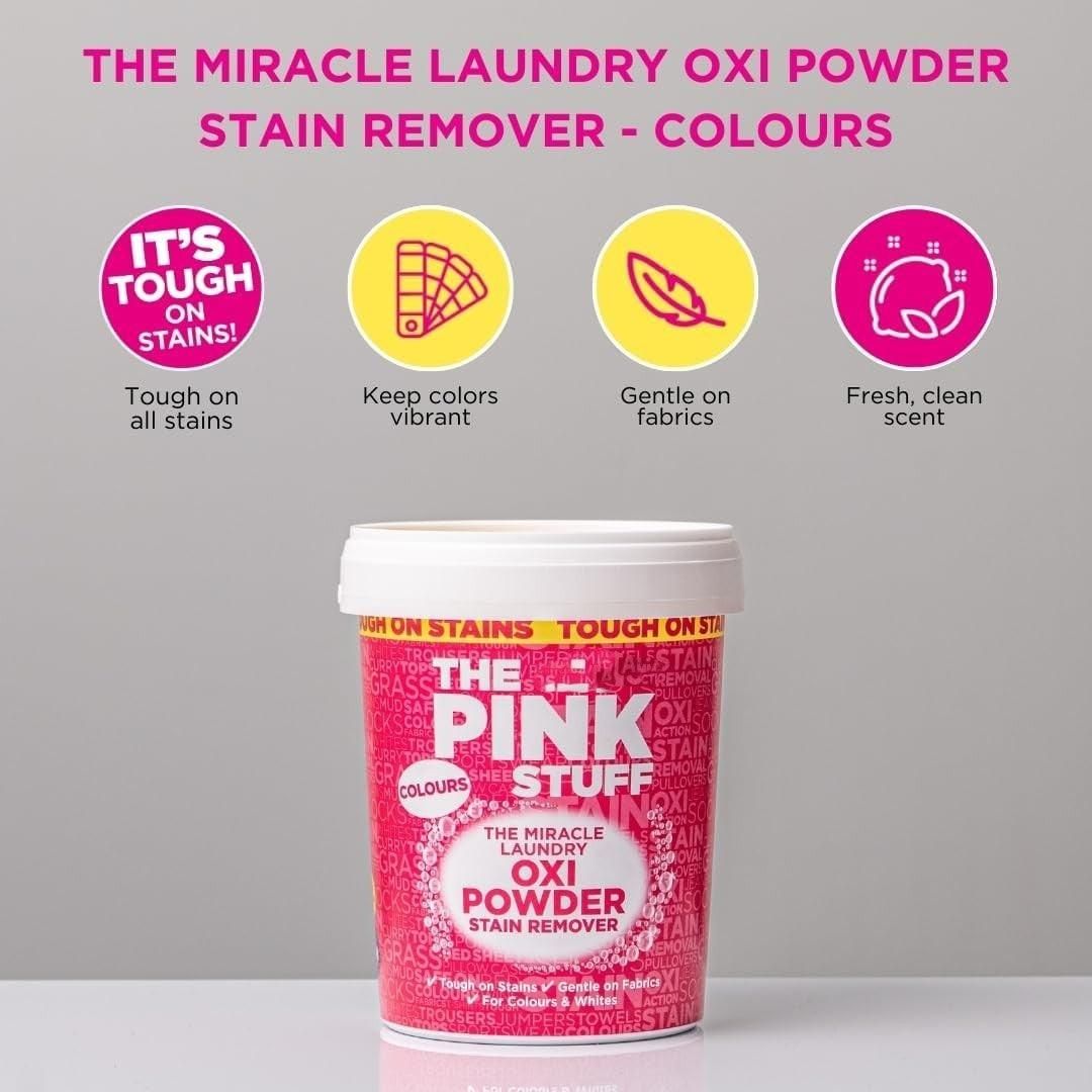 Hyper Concentrated Pink Stuff Stain Remover Powder 100 gm (Pack of 2)