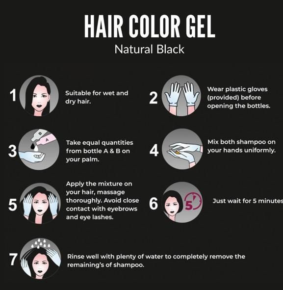Fruit Vinegar Gel Based Hair Color 125ML (BUY 1 GET 1 FREE)