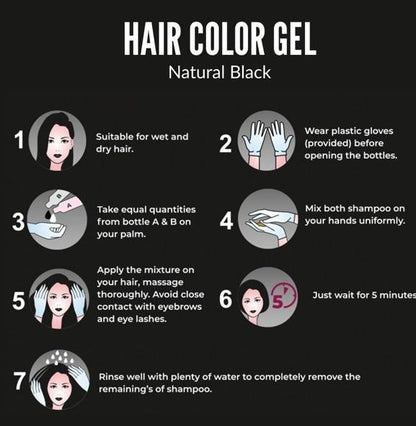 Fruit Vinegar Gel Based Hair Color 125ML (BUY 1 GET 1 FREE)