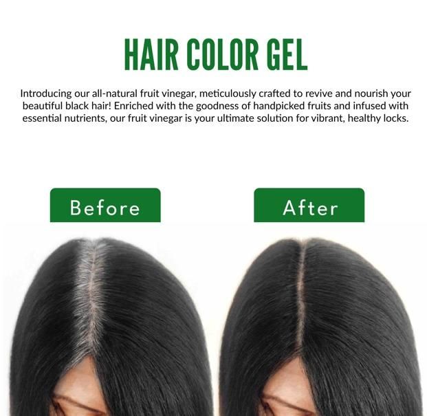 Fruit Vinegar Gel Based Hair Color 125ML (BUY 1 GET 1 FREE)